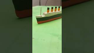 👉Cómo hacer el TITANIC con plastilina 🛳 shorts [upl. by Hrutkay]