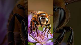 Hornet vs honey bee hornet honey fight youtubeshorts facts news shortsfeed shorts video [upl. by Pollard]