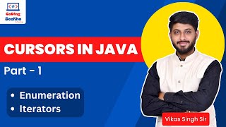 Cursors in Java  Part 1  Enumeration Iterator Listlterator In Java  Java Tutorial  Vikas Singh [upl. by Galer740]