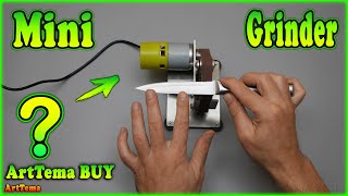 Best electric knife sharpener  Best knife sharpening system from a mini grinder from AliExpress [upl. by Eintroc]