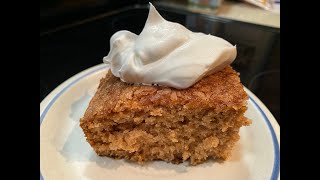 Homemade Applesauce Cake Recipe [upl. by Berthold554]