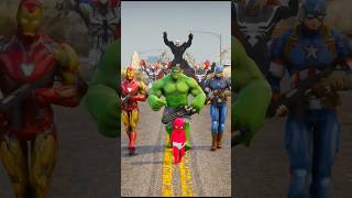 Hulk Takes on Iron Man in EPIC Rescue Mission gta spiderman gtav funny [upl. by Thisbe]