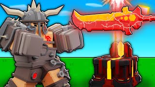 I Got A VOLCANIC RAGEBLADE And Its OP Roblox Bedwars [upl. by Lillis]