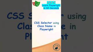 Playwright Tutorial  CSS Selector using Class Name in Playwright [upl. by Theresita]