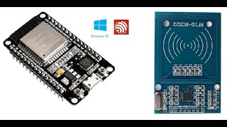 ESP32 with RC522 Mudule RFID read UID  SOURCE CODE  ESPIDF 4 [upl. by Bohun]