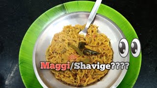 Semiyavermicelli Maggi Style Shavige Semiya UpmakichadiVermicelli recipes [upl. by Sybila]