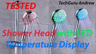 Livarno Shower Head with LED Temperature Display [upl. by Koball]