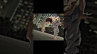 Baki hanma vs Yujiro hanma 😈🔥 baki yujirohanma bakivsyujiro anime amv animeedit shorts hanma [upl. by Aiciram]