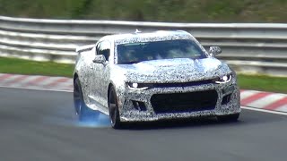 2017 Camaro ZL1 6th gen Testing on the Nurburgring [upl. by Laurinda424]