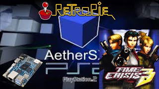 Retropie PlayStation 2 Emulation  Orange Pi 5 Time Crisis 3 [upl. by Concha451]