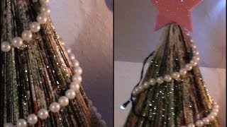 Tannenbaum DIY aus Zeitschrift WinterCafe [upl. by Selokcin]