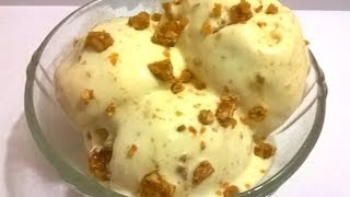 Butter Scotch Ice Cream Butterscotch Recipe Homemade Butterscotch Ice Cream Eassy Desserts [upl. by Ayetal]