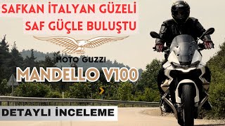 Son 100 Yılın En Hızlısı  Moto Guzzi Mandello V100 İnceleme [upl. by Tybalt]