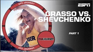 UFC Journey Alexa Grasso vs Valentina Shevchenko 2 ➡️ Part 1 👀  ESPN MMA [upl. by Cynthy699]