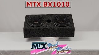 MTX BX1010 Road Thunder enclosure [upl. by Earesed719]