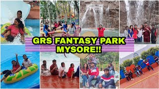 TRIP TO GRS FANTASY PARKMYSORE WITH MY ENGINEERING FRIENDS🎡🚋🤩Part 2 [upl. by Bowe]