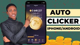 HOW TO SET UP SAFE AUTO CLICKER APP for GAME amp CRYPTO AIRDROP TOKEN  ANDROID amp iPhone Autoclicker [upl. by Nelhsa]