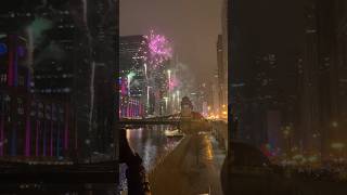 Chicago NYE Fireworks 2024  Happy New Year chicagolife travel newyear2024 [upl. by Janot]