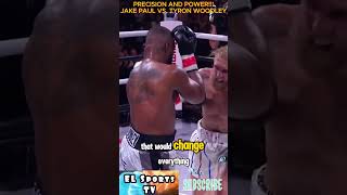 JAKE PAUL VS TYRON WOODLEY PRECISION AND POWER [upl. by Reffinnej724]