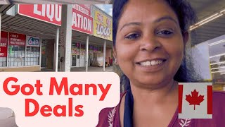 Liquidation Store Best Place To Shop For Deals  Desi Jugaad For Cooking  Canada Family Vlogs Vlog [upl. by Nataniel]