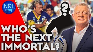 Gus reveals who should be the next immortal Six Tackles with Gus  Episode 04  NRL on Nine [upl. by Elumas]