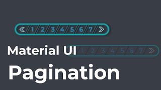 FULL Guide to Material UI Pagination  V5 [upl. by Aieka147]