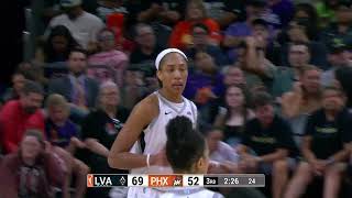 Aja Wilson goes off for 41 PTS amp 17 REB vs the Phoenix Mercury 🤯 [upl. by Leirbaj]