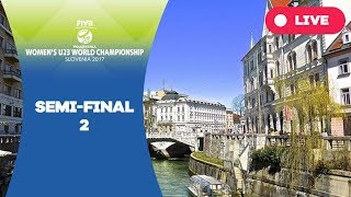 Semi final 2  2017 FIVB Womens U23 World Championship [upl. by Abigale494]