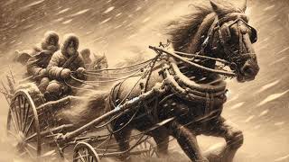 Lost on the Steppe the Snowstorm A harrowing short story by Leo Tolstoy [upl. by Annel941]