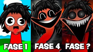 LAS FASES MÁS TERRORÍFICAS DE INCREDIBOX SPRUNKI [upl. by Stock189]