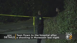 Teen shot in Monessen [upl. by Arrotal]