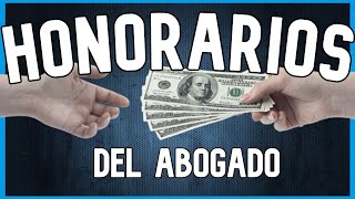 ✅ HONORARIOS del ABOGADO en ARGENTINA  Cuanto y como GANA un Abogado  ABOGACÍA ARGENTINA [upl. by Garnett833]