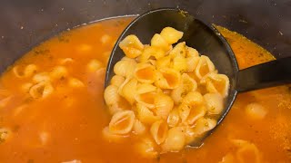 How to make SOPA DE CONCHAS Mexican shell soup my way [upl. by Enamrahs985]