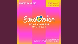 La noia Eurovision 2024  Italy  Karaoke [upl. by Peterman]