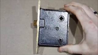 Antique Corbin Mortise Latch Repair amp Maintenance [upl. by Cowey997]