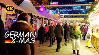 🎄✨Luxurious Kurfürstendamm Street in Christmas season🎄✨ Germany Tour  4K Berlin🇩🇪 [upl. by Meeka148]