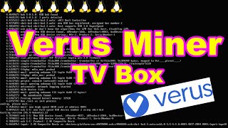 Step by Step install CCminer Verus Coin on Android TV Box  S905w S912 S905x3 [upl. by Hammerskjold]