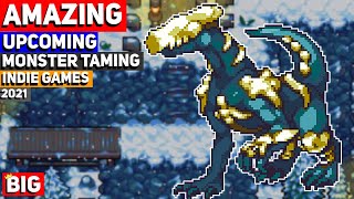 10 INCREDIBLE Upcoming Monster Taming Indie Games like Pokemon  2021 amp beyond [upl. by Cozza]