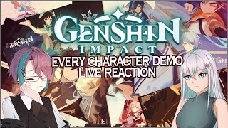 HUSBANDO COLLECTORS JUDGE ALL GENSHIN CHARACTER DEMOS  Tier List [upl. by Ajat]