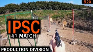 IPSC  Production 2° gara campionato federale italiano  2nd match of Federal italian Championship [upl. by Ocicnarf]