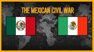 War Simulations  The Second Mexican Civil War  Every Day [upl. by Domeniga]