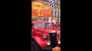 Peking to Paris 2013  The first car past the finish line [upl. by Musette]