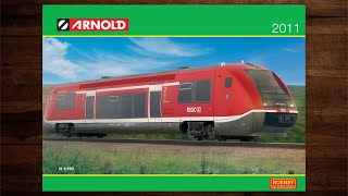 ARNOLD Katalog 2011 – Modellbahn Eisenbahn Hornby [upl. by Purpura]