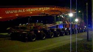 ALE heavy haulage transformer move [upl. by Ahsoik]