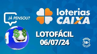 Resultado da Lotofácil  Concurso nº 3148  06072024 [upl. by Ikey265]