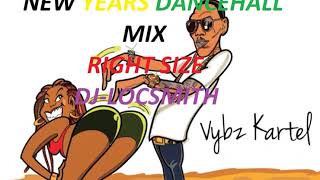 DJLOCSMITH RIGHTSIZE DANCEHALL MIXTAPE2019 [upl. by Nylorak]