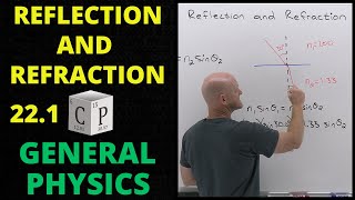 221 Reflection and Refraction  General Physics [upl. by Atiuqrehs]