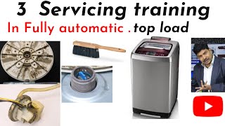 washing machine servicing  how to service an automatic washing machine [upl. by Noevart]