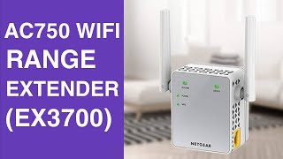 Boost Your WiFi Signal with AC750 WiFi Range Extender EX3700 [upl. by Latsirc760]