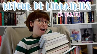 13 LIVRES ACHETÉS EN DEUX JOURS II TOUR DES LIBRAIRIES PARISIENNES [upl. by Leachim]